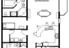 3 bedroom 3 bath plus bunk area 2248 square feet (west end unit)