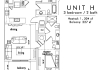 unit 202 (2nd floor has unique floor plans)